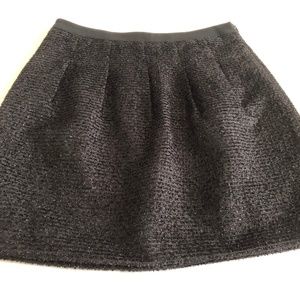 LOFT Black Party Skirt